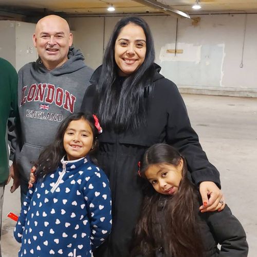 Edgar and Alina Alfaro and their children Edily & Erianne.